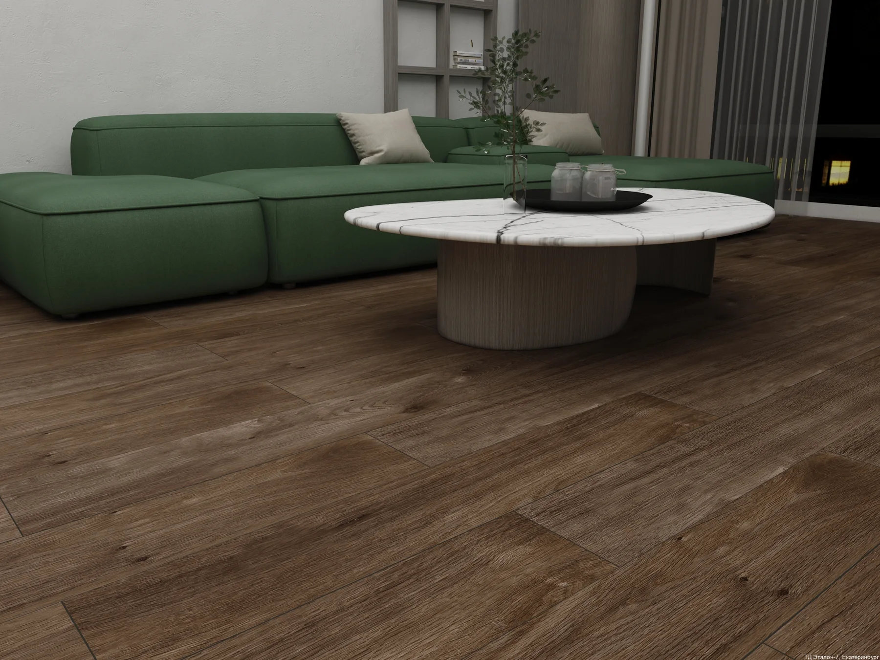 Ламинат Aura Дуб кофейный (305), Profield Aura 34 класс (8 мм)