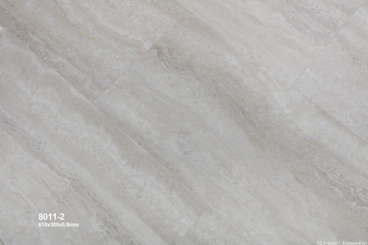 Ламинат SPC PROFIELD Evolution stone Каррера марбл (8011-2), SPC Profield Evolution (5,5 мм)