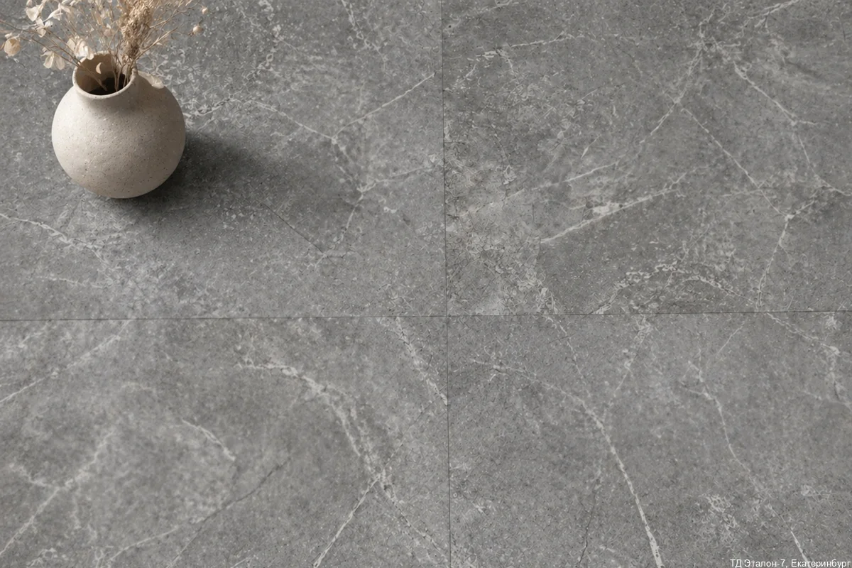 Ламинат LVT PROFIELD Flex stone Темный графит (98722-03), LVT Profield Flex (2,5 мм)
